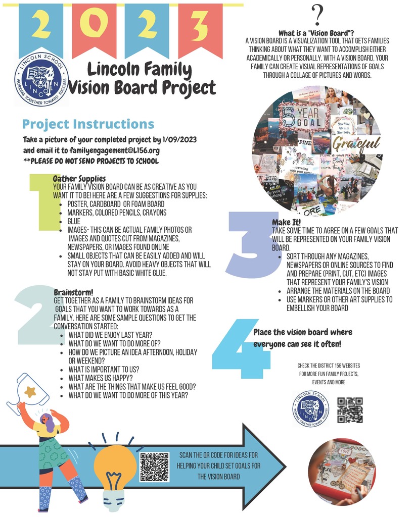 Vision Board Flyer (English)